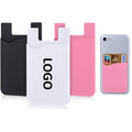 Silicone With 3M Adhesive Stick-on Cell Phone Wallet