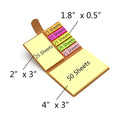 Pop-Up Self-Adhesive Sticky Notes Set