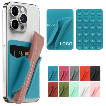 Silicone Suction Cup Lipgloss Phone Card Holder