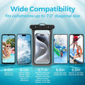 Swimming Floatable Clarity Waterproof Mobile Phone Bag