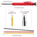 Carpenter Pencil Set With Sharpener