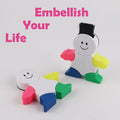 4 In 1 Cartoon Humanoid Shape Highlighter Marker