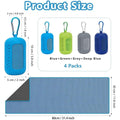 Microfiber Sport Cooling Towel With Silicone Storage Bag