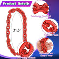 Plastic Chain Necklace With EVA Tag