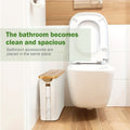 Toilet Paper Storage Holder Foldable With Lid