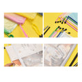 A4 PVC Zipper File Bags