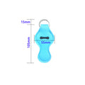 Gourd-Shaped Neoprene Keychain