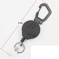 Round Heavy Duty Metal Badge Reel w/ Belt Clip