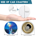 Full Color Ceramic Car Coaster