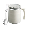 17Oz Stainless Steel Tumbler Office Mugs With Handle And Lid