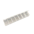 Seven-Compartment Transparent Pill Case