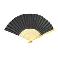 8.2" Folding Advertising Paper Bamboo Fan