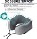 100% Pure Memory Foam Travel Pillow