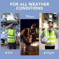 Multiple Pockets High Visibility Safety Reflective Vest
