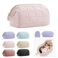 Cotton Quilted Makeup Bag