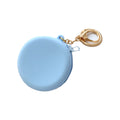 Simple Round Silicone Zippered Coin Purse