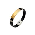Stainless Steel Silicone Bracelet