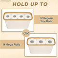 Toilet Paper Storage Holder Foldable With Lid