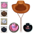 Western Cowboy Felt Adult Hat