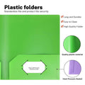 Plastic Folders with Pockets