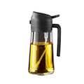 Spray-Pour Dual-Function Glass Oil Spray Bottle