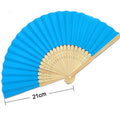 Cloth Bamboo Folding Hand Fan