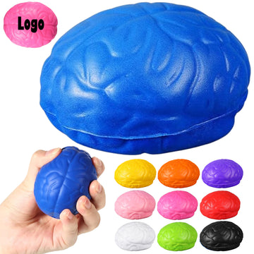 Custom PU Foam Brain Stress Ball