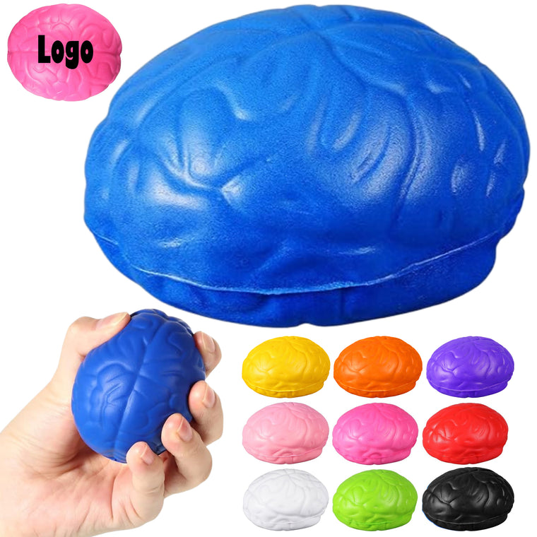 Custom PU Foam Brain Stress Ball