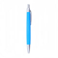 Soft Touch Ballpoint Pen Fast Drying Black Ink Pen With Clip