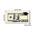 Wooden 2025 Graduation Money Holder