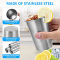 12Oz. Stackable Stainless Steel Cup