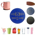 Round PU Coaster