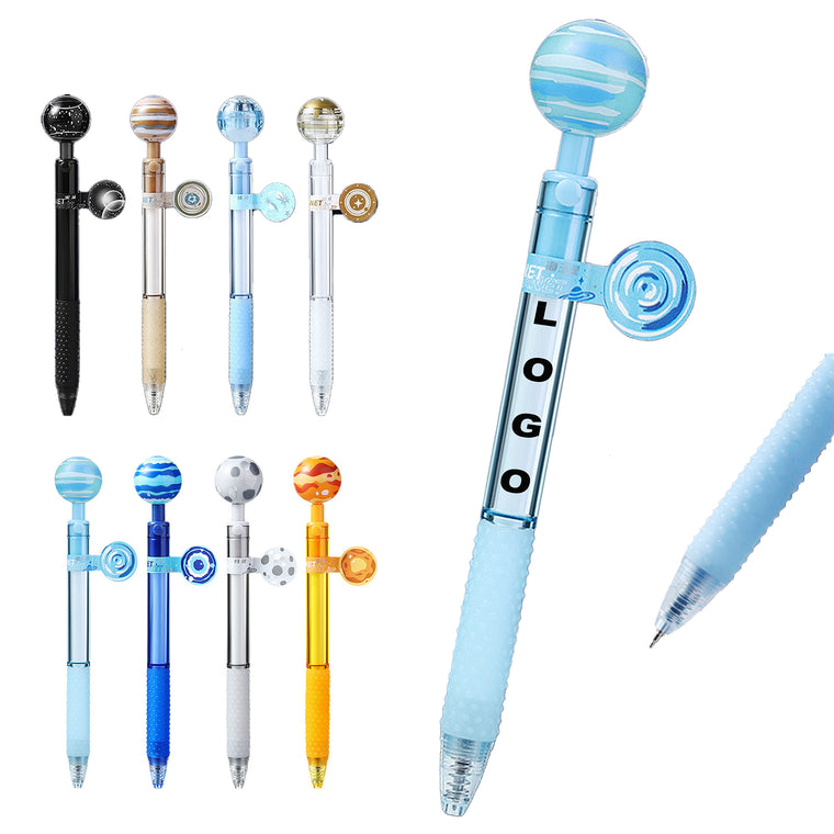 Rotating Planet Floating Quick-Drying Neutral Pens