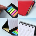 Upright Graph Paper Spiral Notepad
