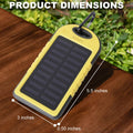 4000Mah Solar Power Phone And Electronics Charger
