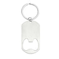 Bottle Opener Stainless Steel Keychain