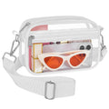 Clear PVC Crossbody Stadium Bag