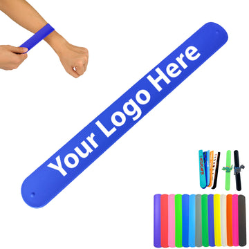 Silicone Slap Bracelet Wristband