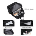 Casual Laptop Backpack With Usb Charging Port For Men
