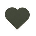PU Leather Heart-Shaped Bookmark