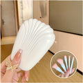 Travel Makeup Brush Set Portable 5 Pcs With Mirror