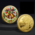 Custom Christmas Themed Commemorative Coin Challenge Coin