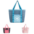 Beach Travel Zipper Tote Bag