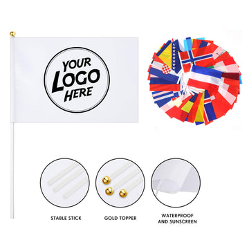 Custom Hand Waving Flags