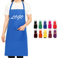 Polyester Bib Apron With 2 Pocket