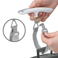 Stainless Steel Travel Scale Suitcase with Strong Straps