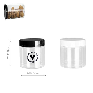 8 oz (250 ml) Plastic Jars