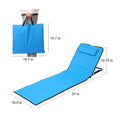 Folding Beach Mat Lounge Chair