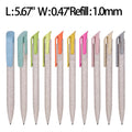 Eco-Friendly Wheat Straw Ballpoint Pen