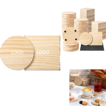 Eco Wooden Coasters